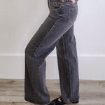 Meadow HW Reg Fit Jeans- Grey Vintage-Denim- Hometown Style HTS, women's in store and online boutique located in Ingersoll, Ontario