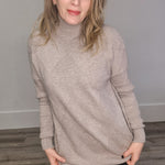 Asher Turtle Neck Sweater-Sweaters and Cardigans- Hometown Style HTS, women's in store and online boutique located in Ingersoll, Ontario