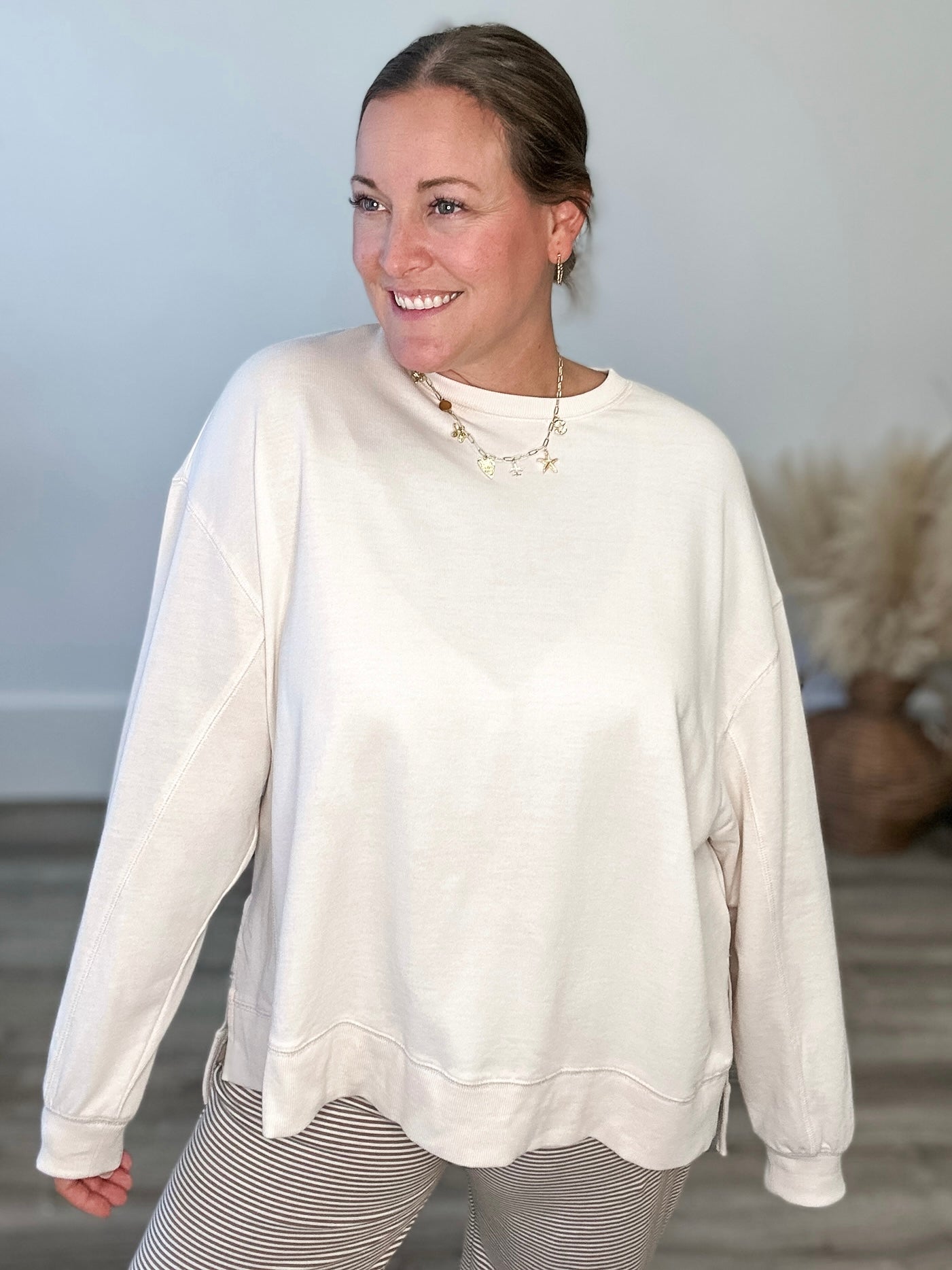 Modern Weekender - Crystal-Sweater- Hometown Style HTS, women's in store and online boutique located in Ingersoll, Ontario