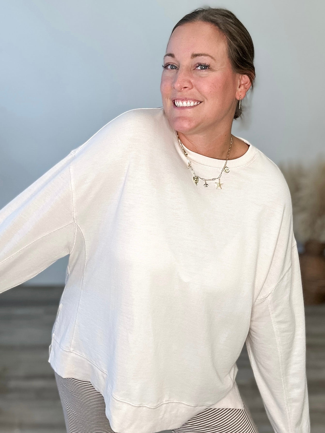 Modern Weekender - Crystal-Sweater- Hometown Style HTS, women's in store and online boutique located in Ingersoll, Ontario