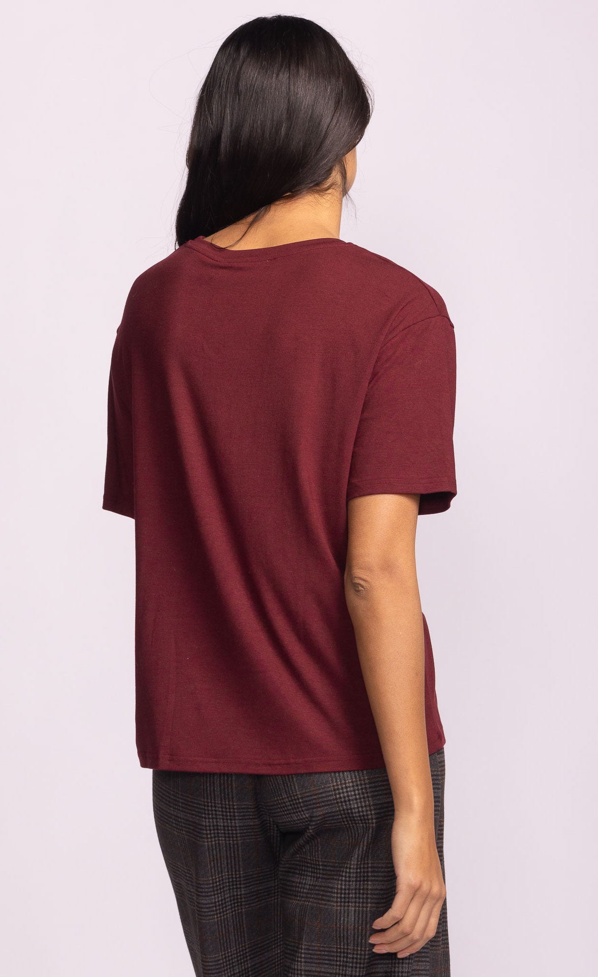 The Camilla Top - Burgundy-Casual Tops- Hometown Style HTS, women's in store and online boutique located in Ingersoll, Ontario