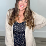 Georgina Ditsy Dress - Black-Casual Dresses- Hometown Style HTS, women's in store and online boutique located in Ingersoll, Ontario