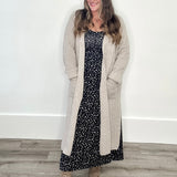 Georgina Ditsy Dress - Black-Casual Dresses- Hometown Style HTS, women's in store and online boutique located in Ingersoll, Ontario