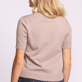 Remo Top - Beige-Tops- Hometown Style HTS, women's in store and online boutique located in Ingersoll, Ontario