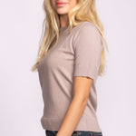 Remo Top - Beige-Tops- Hometown Style HTS, women's in store and online boutique located in Ingersoll, Ontario