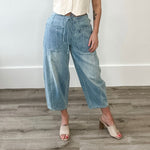 Front Tie Barrel-Pants- Hometown Style HTS, women's in store and online boutique located in Ingersoll, Ontario