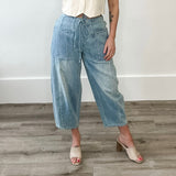 Front Tie Barrel-Pants- Hometown Style HTS, women's in store and online boutique located in Ingersoll, Ontario