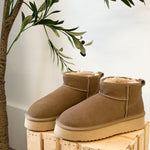 Fernie - Snow Owl - Sand (water repellant)-boot- Hometown Style HTS, women's in store and online boutique located in Ingersoll, Ontario