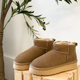 Fernie - Snow Owl - Sand (water repellant)-boot- Hometown Style HTS, women's in store and online boutique located in Ingersoll, Ontario