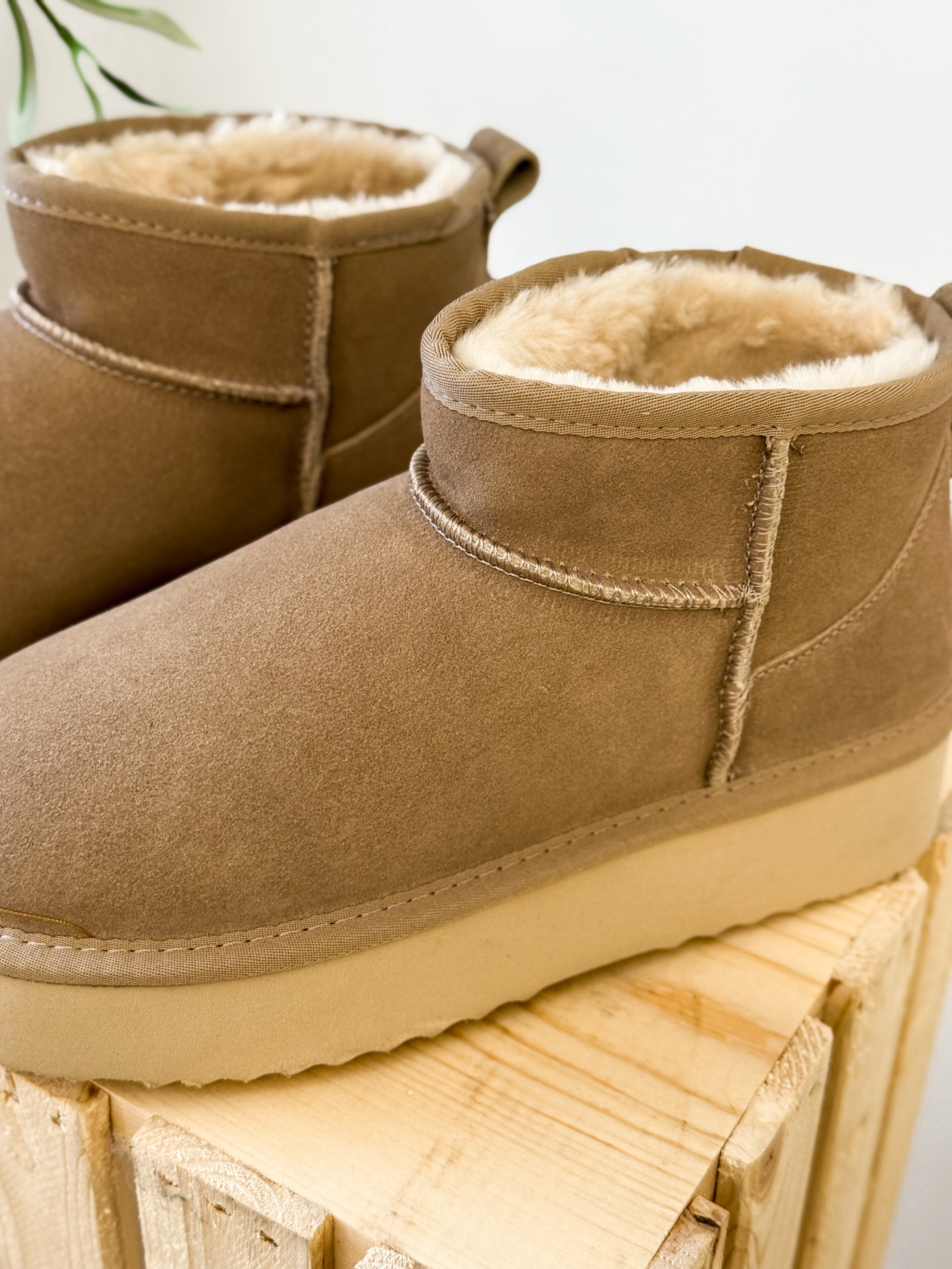 Fernie - Snow Owl - Sand (water repellant)-boot- Hometown Style HTS, women's in store and online boutique located in Ingersoll, Ontario
