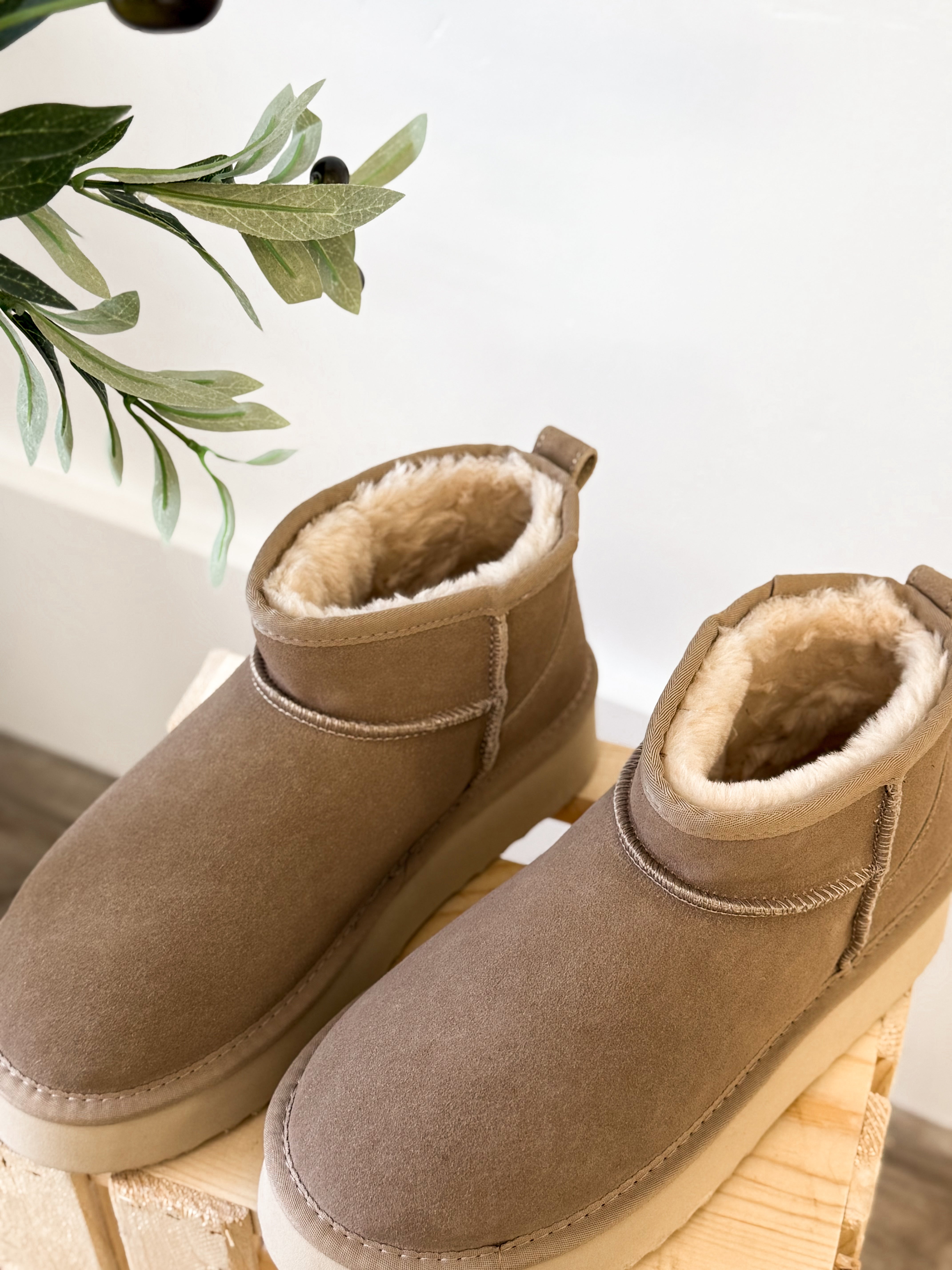 Fernie - Snow Owl - Sand (water repellant)-boot- Hometown Style HTS, women's in store and online boutique located in Ingersoll, Ontario