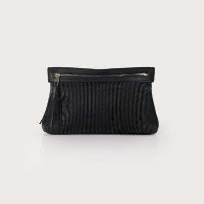 Corduroy Effect Pouch with Removable Strap-Gifts & Accessories- Hometown Style HTS, women's in store and online boutique located in Ingersoll, Ontario