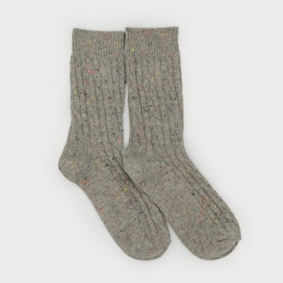 Warm Socks Cable Knit Confetti-Accessories- Hometown Style HTS, women's in store and online boutique located in Ingersoll, Ontario