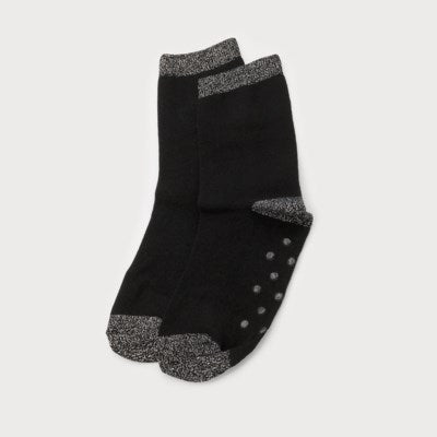 Solid Sock with Lurex and Anti Slip-gift- Hometown Style HTS, women's in store and online boutique located in Ingersoll, Ontario