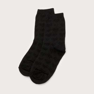 Embossed Heart Socks-gift- Hometown Style HTS, women's in store and online boutique located in Ingersoll, Ontario