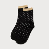 Polka Dot Socks with Glittery Band-gift- Hometown Style HTS, women's in store and online boutique located in Ingersoll, Ontario