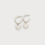 Small Glittery Heart on Hoop-Accessories- Hometown Style HTS, women's in store and online boutique located in Ingersoll, Ontario