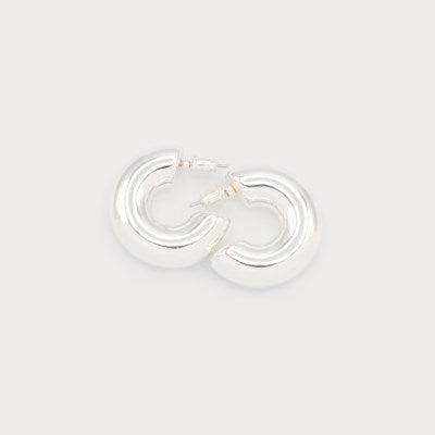 Medium Chunky Hoops-Accessories- Hometown Style HTS, women's in store and online boutique located in Ingersoll, Ontario