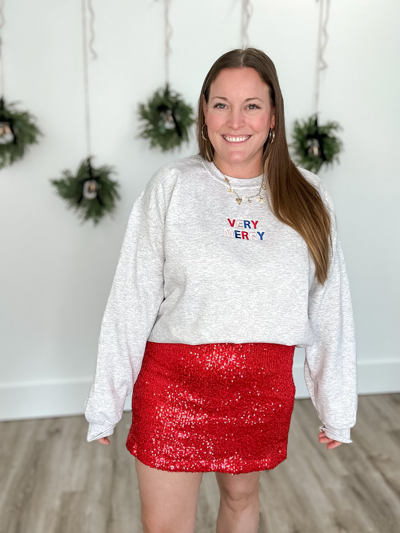 Very Merry-Casual Tops- Hometown Style HTS, women's in store and online boutique located in Ingersoll, Ontario