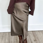 Lotte Skirt - Morel-skirt- Hometown Style HTS, women's in store and online boutique located in Ingersoll, Ontario