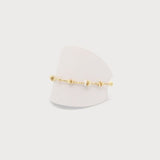 Adjustable Metal and Imitation Shell Bracelet-Accessories- Hometown Style HTS, women's in store and online boutique located in Ingersoll, Ontario