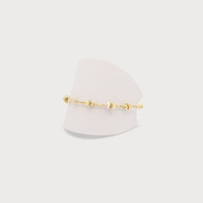 Adjustable Metal and Imitation Shell Bracelet-Accessories- Hometown Style HTS, women's in store and online boutique located in Ingersoll, Ontario