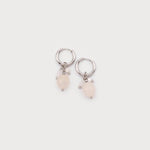 Hoops with Metal Discs and Glass Beads-Accessories- Hometown Style HTS, women's in store and online boutique located in Ingersoll, Ontario