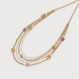 Multi Chains with Natural Stone Inserts-Accessories- Hometown Style HTS, women's in store and online boutique located in Ingersoll, Ontario