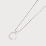 Hammered Ring on Chain-Accessories- Hometown Style HTS, women's in store and online boutique located in Ingersoll, Ontario