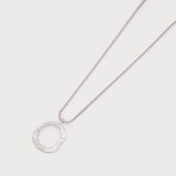 Hammered Ring on Chain-Accessories- Hometown Style HTS, women's in store and online boutique located in Ingersoll, Ontario