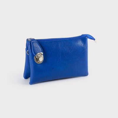 Crossbody Bag with Multi Pockets and Removable Adjustable Strap and Wristlet-Accessories- Hometown Style HTS, women's in store and online boutique located in Ingersoll, Ontario