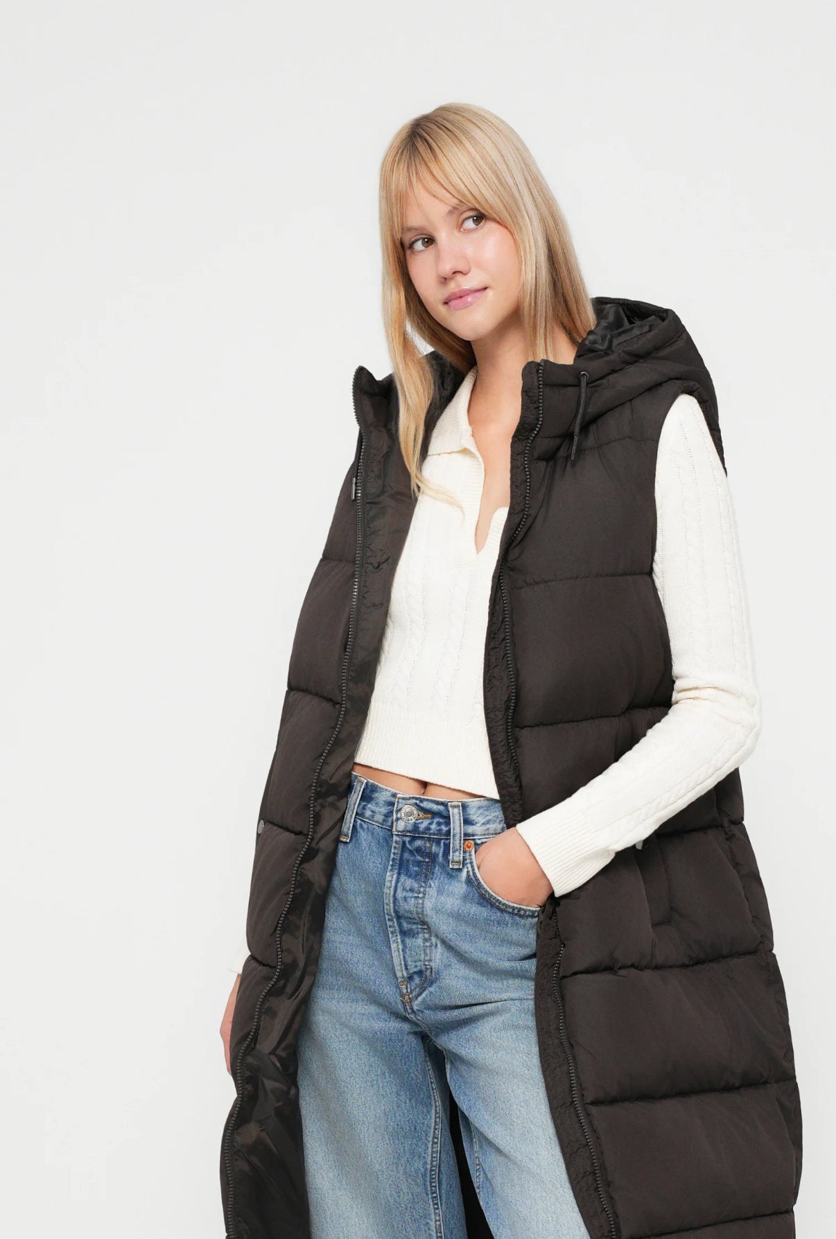VMMICHELLE WAISTCOAT - Forest Night-Coat & Jackets- Hometown Style HTS, women's in store and online boutique located in Ingersoll, Ontario