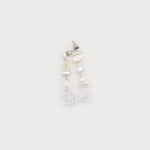 Delicate Semi-Precious Stones and Metal Pendant Earrings-Accessories- Hometown Style HTS, women's in store and online boutique located in Ingersoll, Ontario