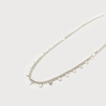 Chain & Mini Metal Flat Beads Anklet-Accessories- Hometown Style HTS, women's in store and online boutique located in Ingersoll, Ontario