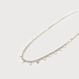 Chain & Mini Metal Flat Beads Anklet-Accessories- Hometown Style HTS, women's in store and online boutique located in Ingersoll, Ontario