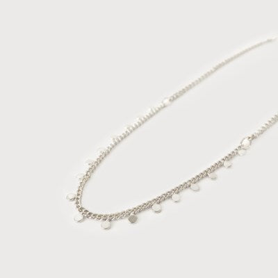 Chain & Mini Metal Flat Beads Anklet-Accessories- Hometown Style HTS, women's in store and online boutique located in Ingersoll, Ontario