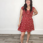 Alexandria - Wine-Casual Dresses- Hometown Style HTS, women's in store and online boutique located in Ingersoll, Ontario