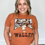 Wallen Floral Bull Comfort Tee-graphic tee- Hometown Style HTS, women's in store and online boutique located in Ingersoll, Ontario