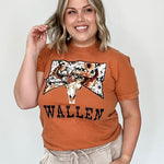 Wallen Floral Bull Comfort Tee-graphic tee- Hometown Style HTS, women's in store and online boutique located in Ingersoll, Ontario