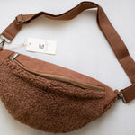 Sherpa Sling Bag - Taupe-purse- Hometown Style HTS, women's in store and online boutique located in Ingersoll, Ontario