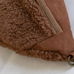 Sherpa Sling Bag - Taupe-purse- Hometown Style HTS, women's in store and online boutique located in Ingersoll, Ontario