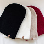 Double Layer Solid Beanie-Hat- Hometown Style HTS, women's in store and online boutique located in Ingersoll, Ontario