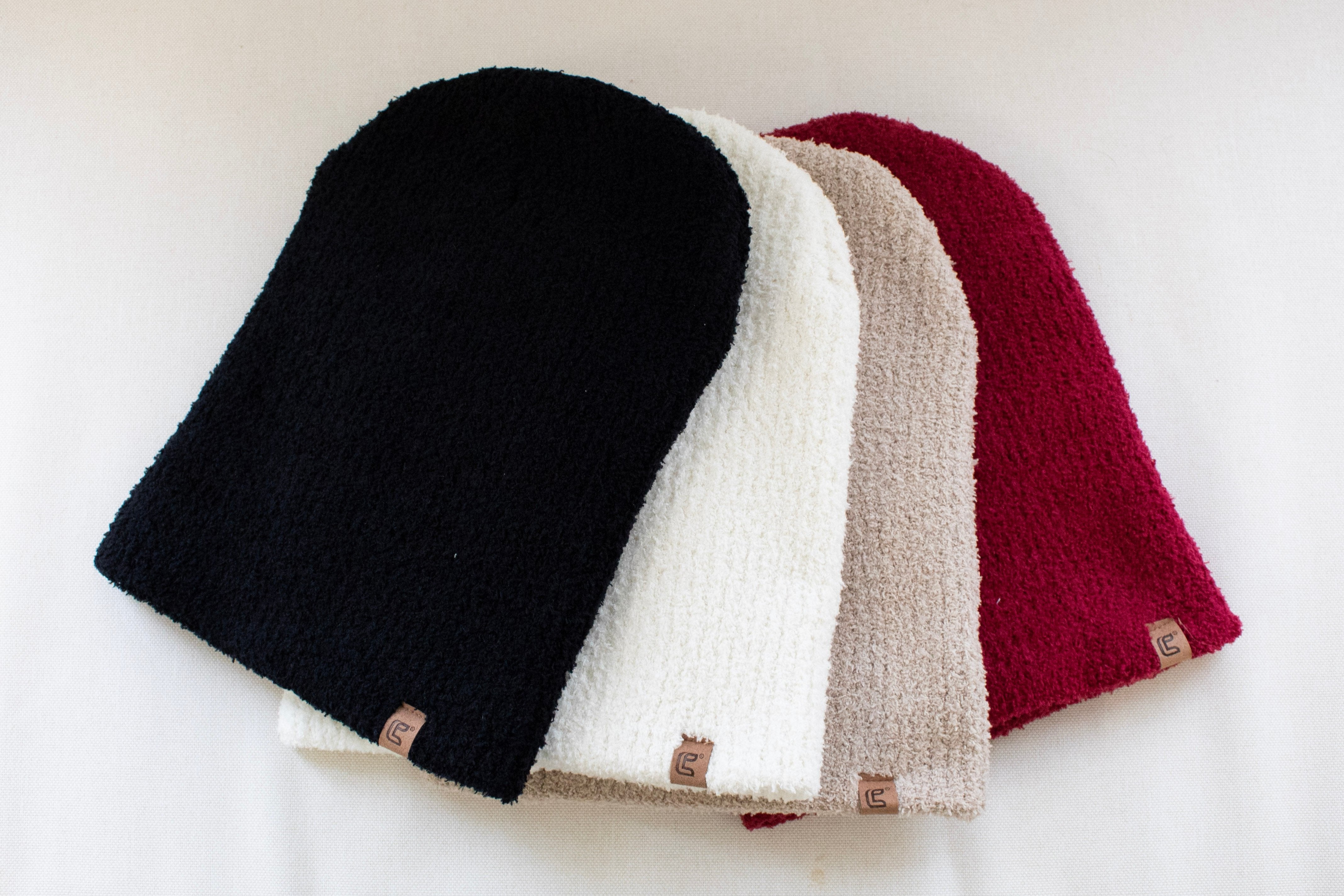 Double Layer Solid Beanie-Hat- Hometown Style HTS, women's in store and online boutique located in Ingersoll, Ontario