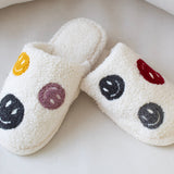 Happy Face Slipper-slipper- Hometown Style HTS, women's in store and online boutique located in Ingersoll, Ontario