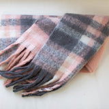 Plaid Scarf with Fringe-scarf- Hometown Style HTS, women's in store and online boutique located in Ingersoll, Ontario