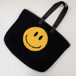 Happy Face Tote-tote- Hometown Style HTS, women's in store and online boutique located in Ingersoll, Ontario