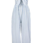 ELVA STRIPE JUMPSUIT-Bottoms- Hometown Style HTS, women's in store and online boutique located in Ingersoll, Ontario