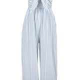 ELVA STRIPE JUMPSUIT-Bottoms- Hometown Style HTS, women's in store and online boutique located in Ingersoll, Ontario
