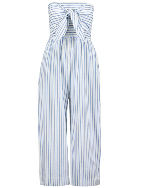 ELVA STRIPE JUMPSUIT-Bottoms- Hometown Style HTS, women's in store and online boutique located in Ingersoll, Ontario