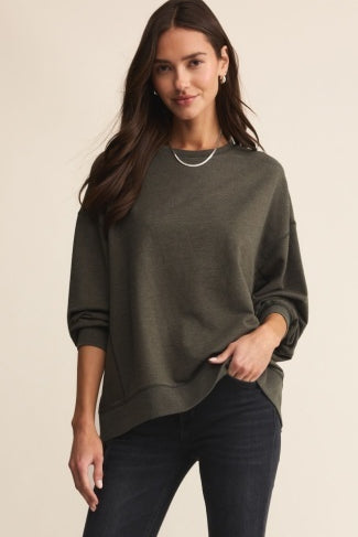 MODERN WEEKENDER - Artichoke-Sweaters and Cardigans- Hometown Style HTS, women's in store and online boutique located in Ingersoll, Ontario